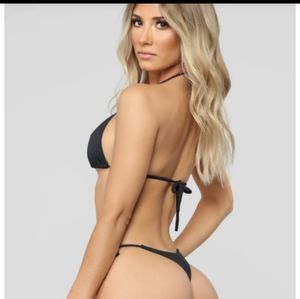 Fashion Nova black bikini